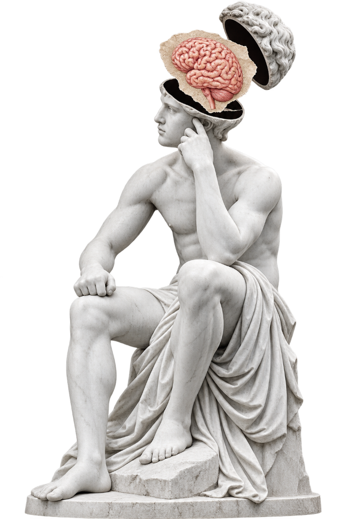 LITELINK Engineering Mind - Classical Thinker Statue
